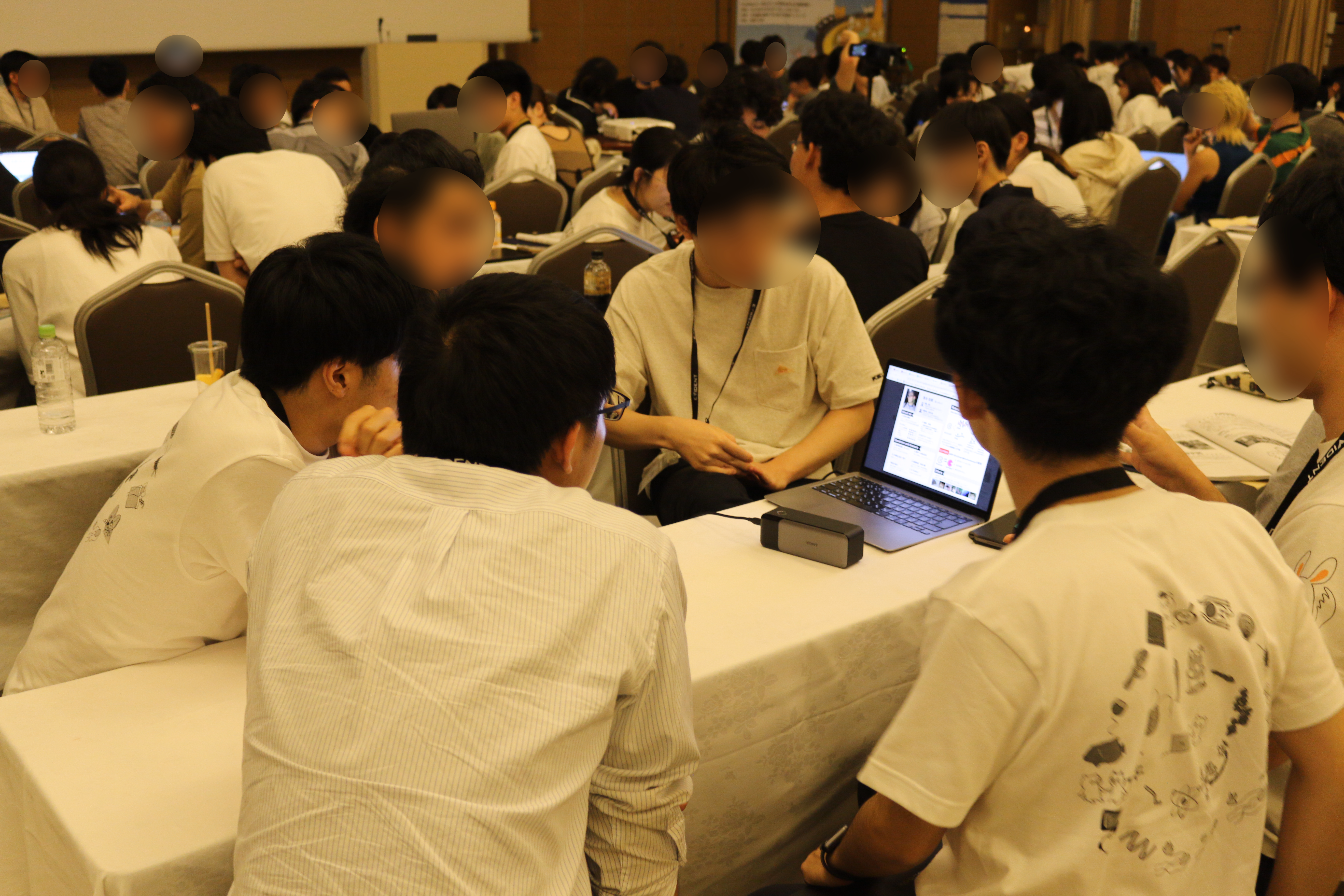 第64回夏学での研究交流会の様子